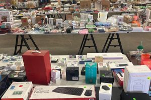 Huge Indoor Garage Sale. Do not miss out.