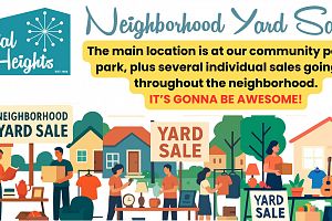 📣📣 Dial Heights Neighborhood Yard Sale 📣📣