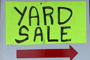 Multifamily yard sale