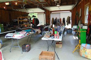 Pre-moving garage sale