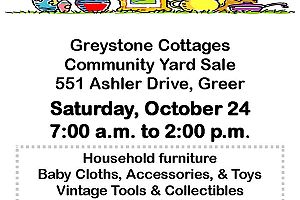 Community Yard Sale with 10 plus Sellers
