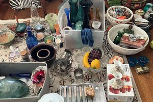 One day yard sale Saturday, October 24, 9 am to 1.