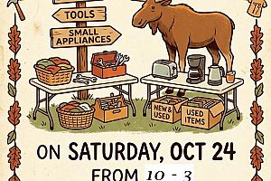Yard Sale at the Moose!