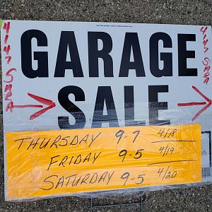 Yard sale photo in Hudsonville, MI