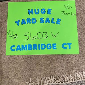 Yard sale photo in Visalia, CA