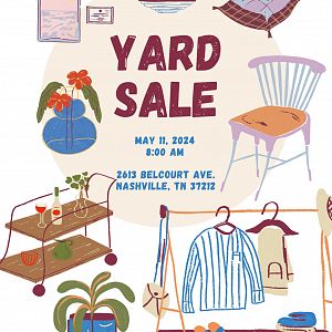 Yard sale photo in Nashville, TN