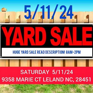 Yard sale photo in Leland, NC