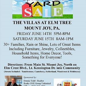 Yard sale photo in Mount Joy, PA