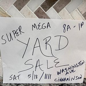 Yard sale photo in Cinnaminson, NJ