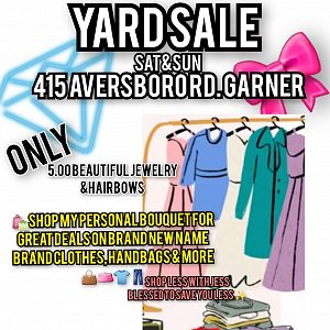 Yard sale photo in Garner, NC
