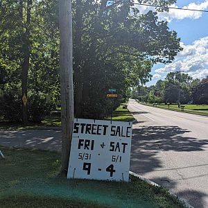 Yard sale photo in Scottsville, NY