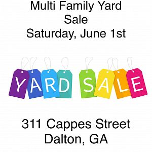 Yard sale photo in Dalton, GA