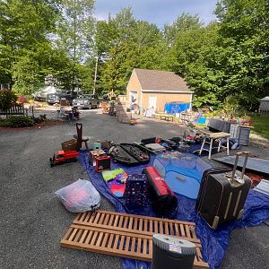 Yard sale photo in Alton Bay, NH