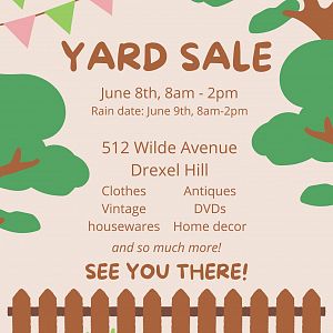 Yard sale photo in Drexel Hill, PA