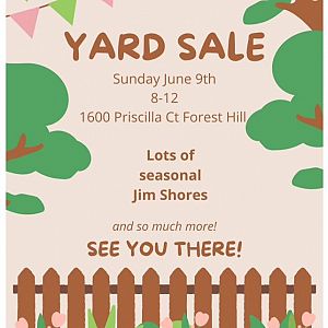Yard sale photo in Forest Hill, MD