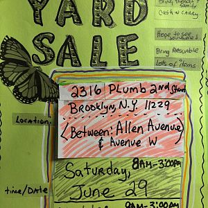 Yard sale photo in Brooklyn, NY