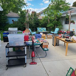 Yard sale photo in Mount Pleasant, WI