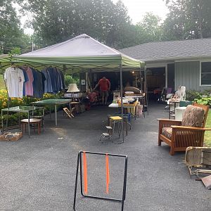 Yard sale photo in Thomaston, CT
