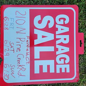 Yard sale photo in Fairfield, CT