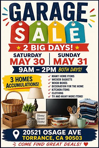Huge Garage Sale