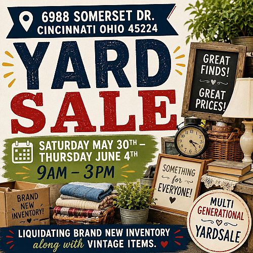 Massive yardsale