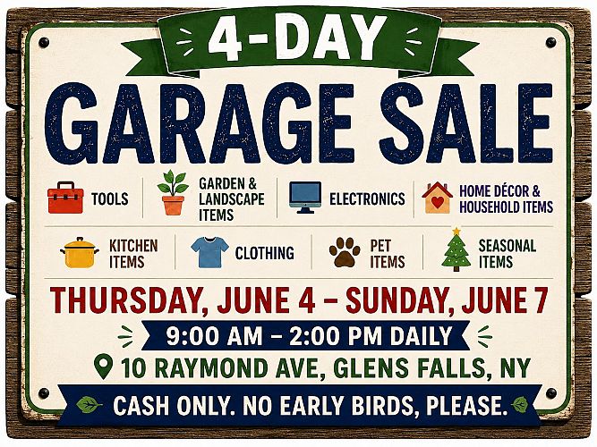 4-DAY GARAGE SALE – TOOLS, GARDEN & LANDSCAPE ITEMS, ELECTRONICS & MORE photo