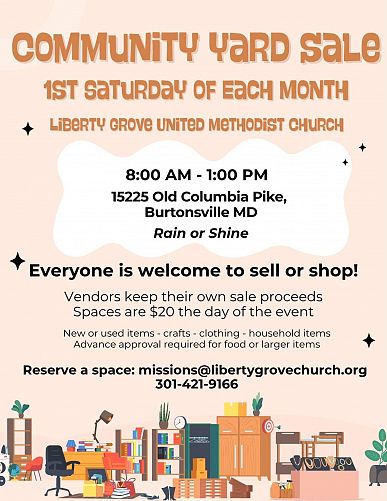 Community Flea Market and Yard Sale photo