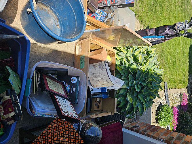 Huge yard sale photo