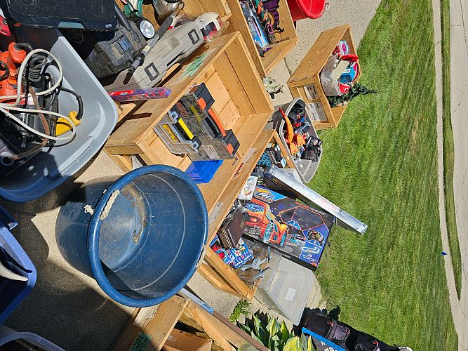 Huge yard sale photo