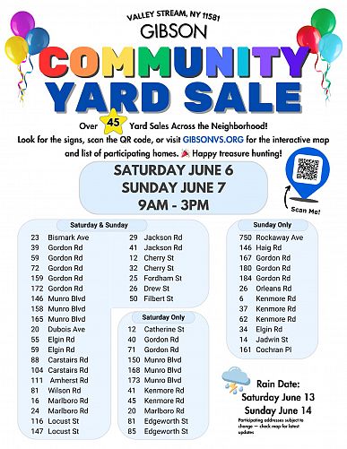 Community-Wide Yard Sale Extravaganza! 50 HOMES! photo