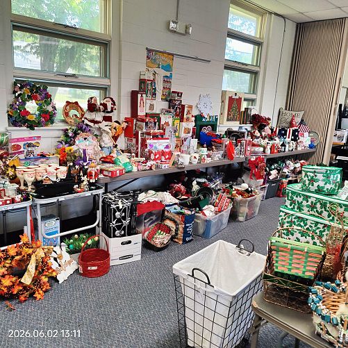 Church community yard sale photo