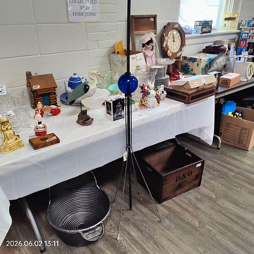 Church community yard sale photo