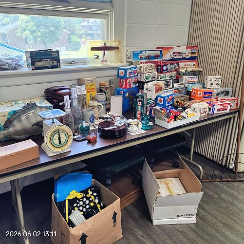 Church community yard sale photo