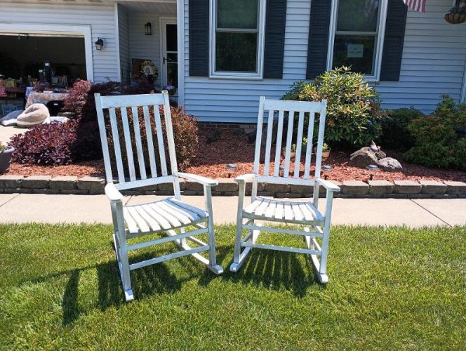 10+ families gathering their "treasures" = one MASSIVE GIANT garage sale! photo