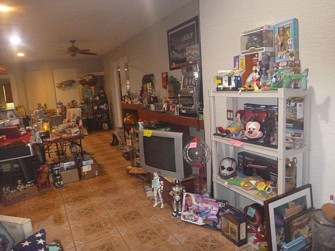Large Garage Sale Vintage Toys & Items photo