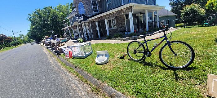 Huge yard sale !! photo