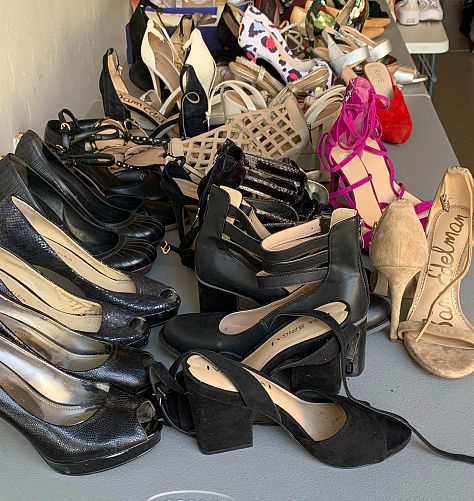 Shoes, shoes, shoes & purses photo