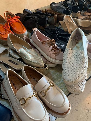 Shoes, shoes, shoes & purses photo