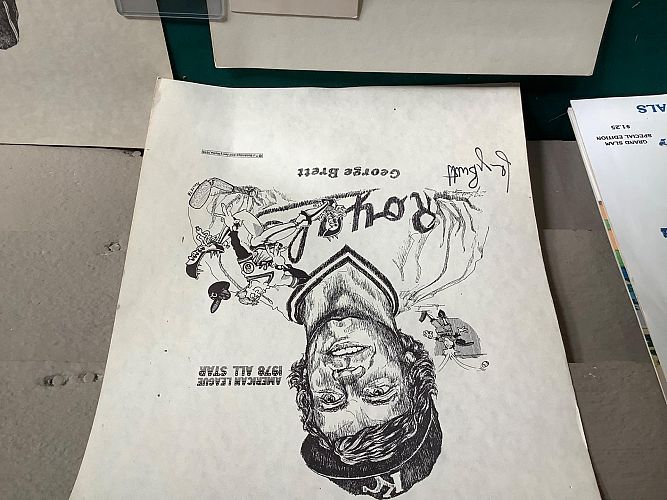 Giant sports card, comic, and miscellaneous sale photo
