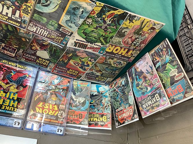 Giant sports card, comic, and miscellaneous sale photo