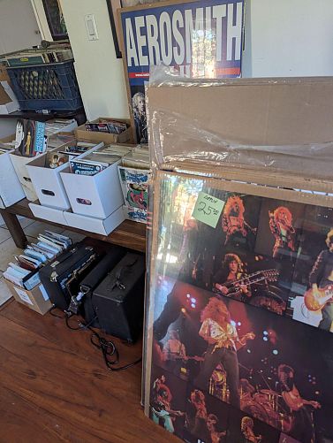 BIG COLLECTIBLE SALE! LPs, Comics, Action Figures, LPs, Posters, T-Shirts, Fun photo