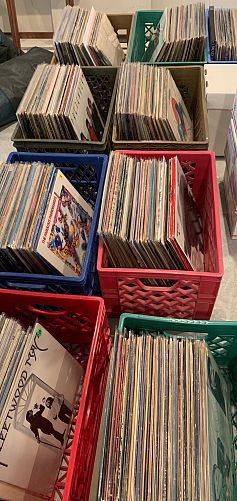 Yard Sale / Vinyl RECORDS / Comics / Collectibles / Fashion Clothing and more. photo