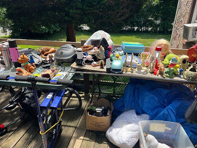 Garage sale photo