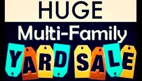 HUGE MULTI FAMILY YARD SALE 10/2 & 10/3