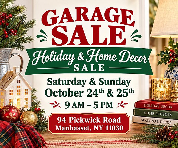 HUGE HOLIDAY SALE cover